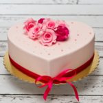 Tort slubny z kwiatami - Cukiernia Bizon